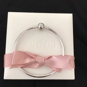 Pandora Bangle Ball Clasp Bracelet